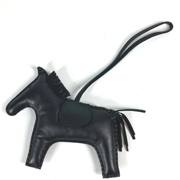 HERMES So Black All Black Rodeo GM Rodeo GM Bag Charm charm Anyo Miro Black - Picture 1 of 10
